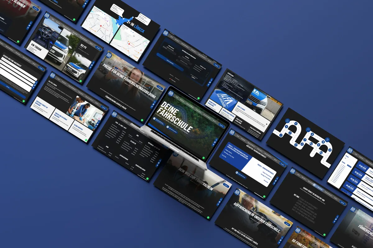 Website-Projekt Altstadt Fahrschule von redcat media