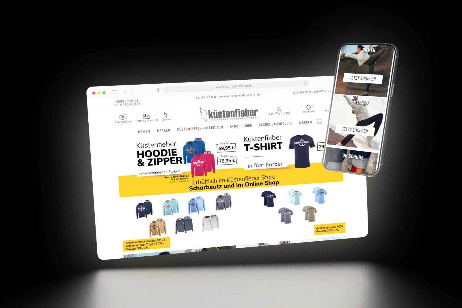 Shopware- und Magento-Shop von redcat media